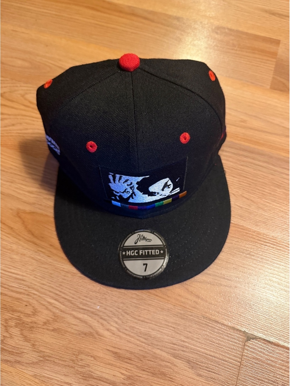 The BOONDOCKS ADULT SWIM FITTED HAT SIZE 7 $40